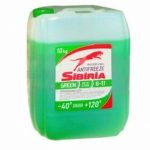 Антифриз SIBIRIA -40 GREEN G11 10L