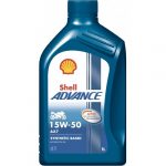Моторное масло Shell Advance 4T AX7 15W-50 кан. 1л