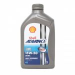 Моторное масло Shell Advance 4T Ultra 15W-50 кан. 1л
