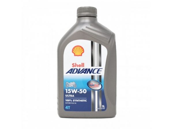 Моторное масло Shell Advance 4T Ultra 15W-50 кан. 1л